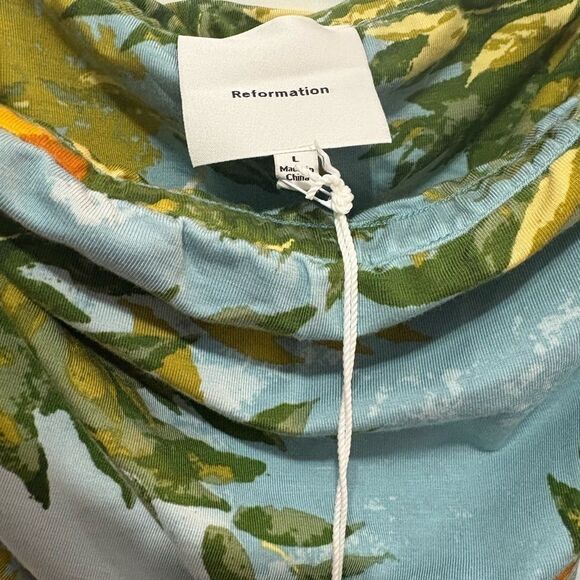 Reformation Prunella Knit Mini Dress Large Villa Livia NEW $148 - Picture 9 of 11